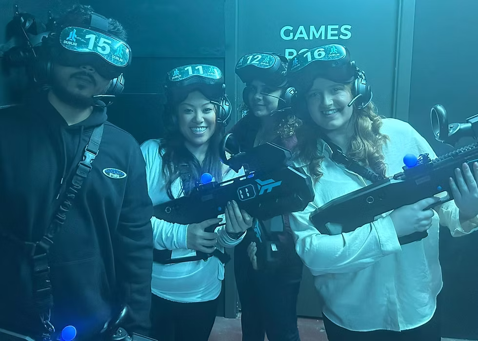 Group photo at a Yinyang Events social activity